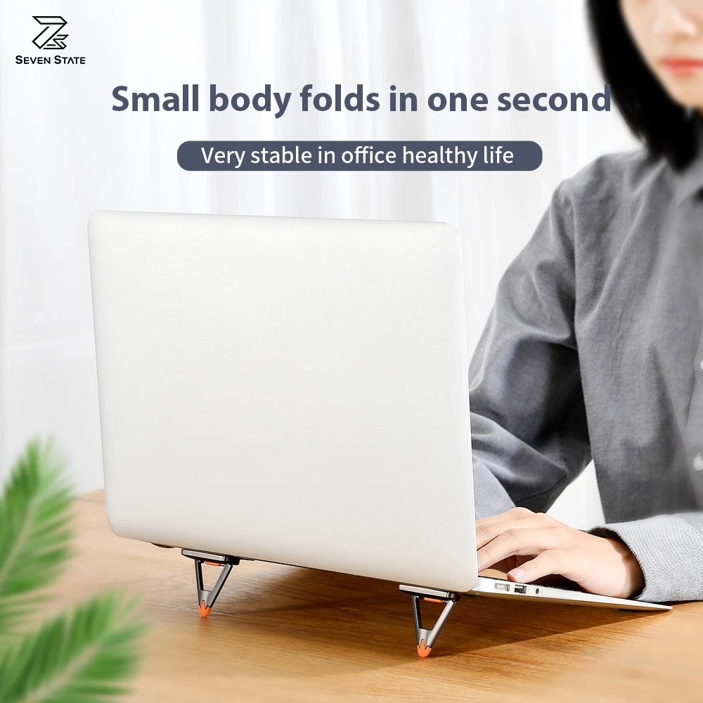 Laptop Riser Factory Wholesale Ergonomic Cooling Folding Adjustable Mini Tablets Holder