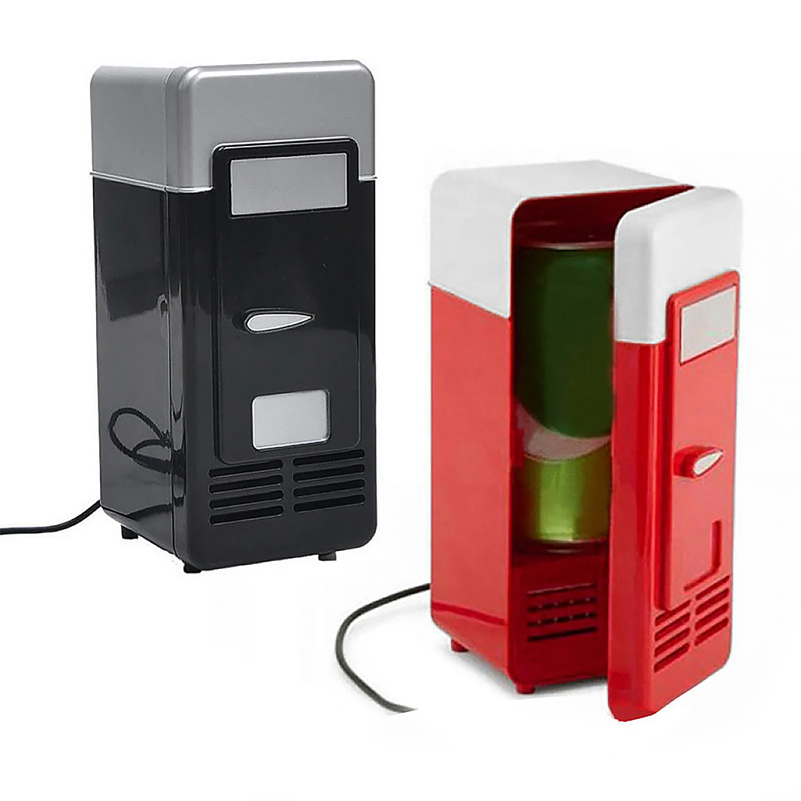 Mini Car Refrigerator Drinkes Dual-use Cooler Warmer Box Portable Drink Cooler Boat Travel Cosmetic Fridge Mini Refrigerador#g41