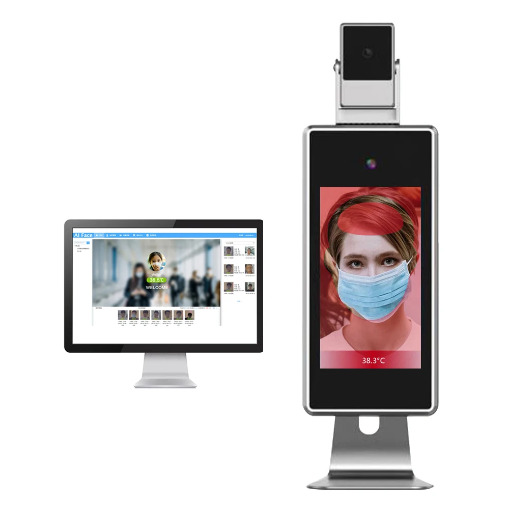 Цифровой сканер температуры тела, электронный прибор для измерения температуры тела, с оповещением о высокой температуре