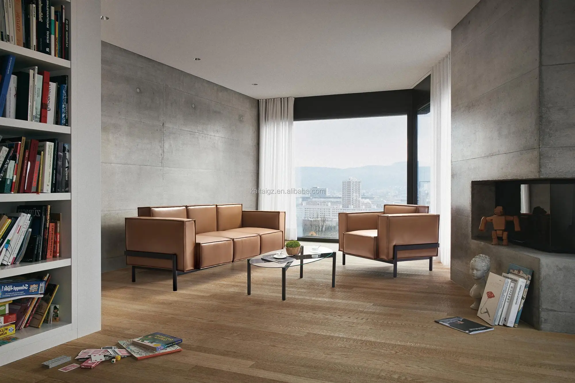 K8508 Chinese hot sale office sofa set design office reception sofa