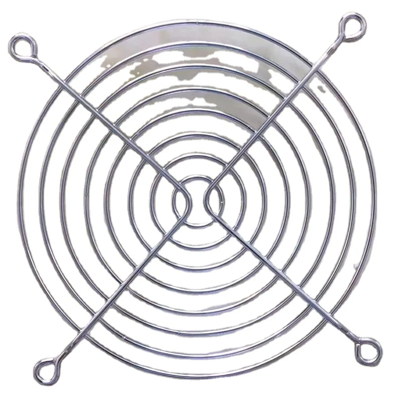 Круглая Защитная крышка вентилятора из нержавеющей стали на заказ, сетчатый вентилятор