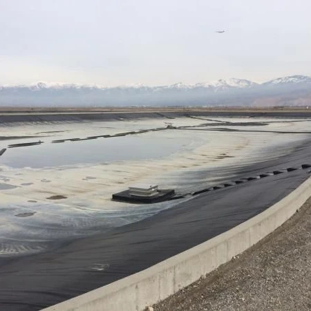 Полипропиленовая подкладка для пруда высокой плотности для рыболовной фермы, проект в Guiyang, толщина 0,5 мм