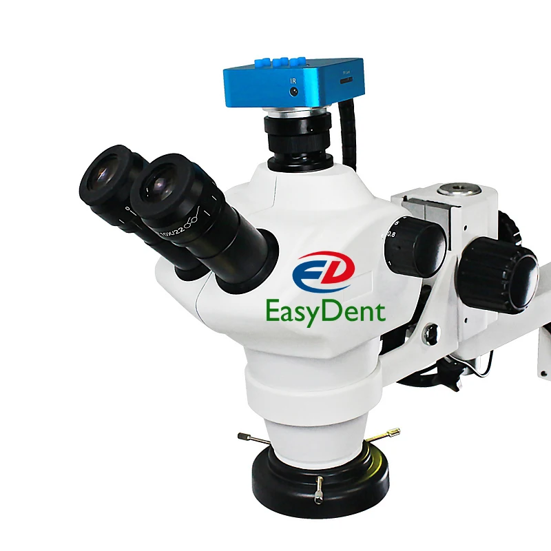 Стоматологический операционный микроскоп стоматологическая клиника Портативный хирургический Эндодонтический с камерой масштабируемый 16 МП распродажа