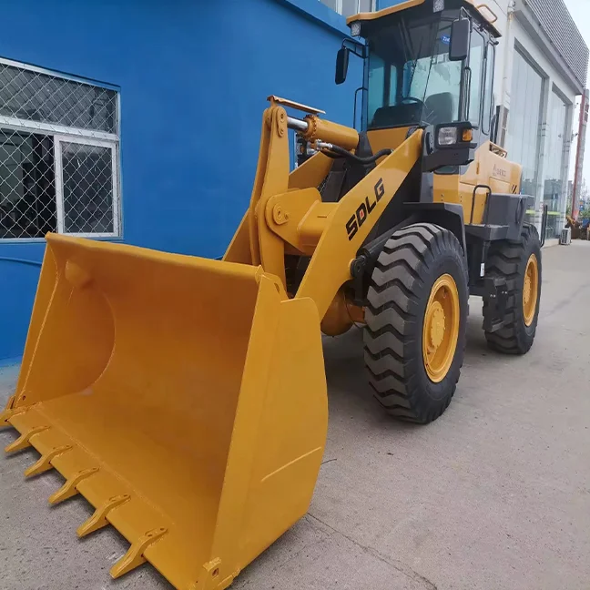 Подержанный колесный погрузчик SDLG подержанный LinGong956 оригинальный для продажи по более низкой цене