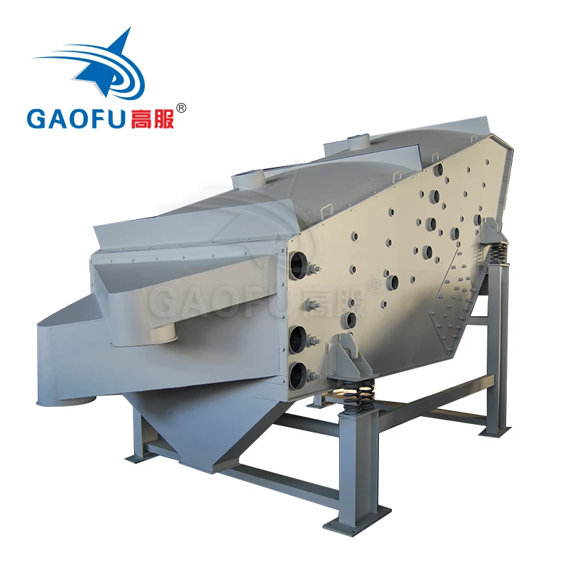 2024 High Frequency Hot Vibrating Screen Probability Vibration Screening Machine for Sawdust Separation