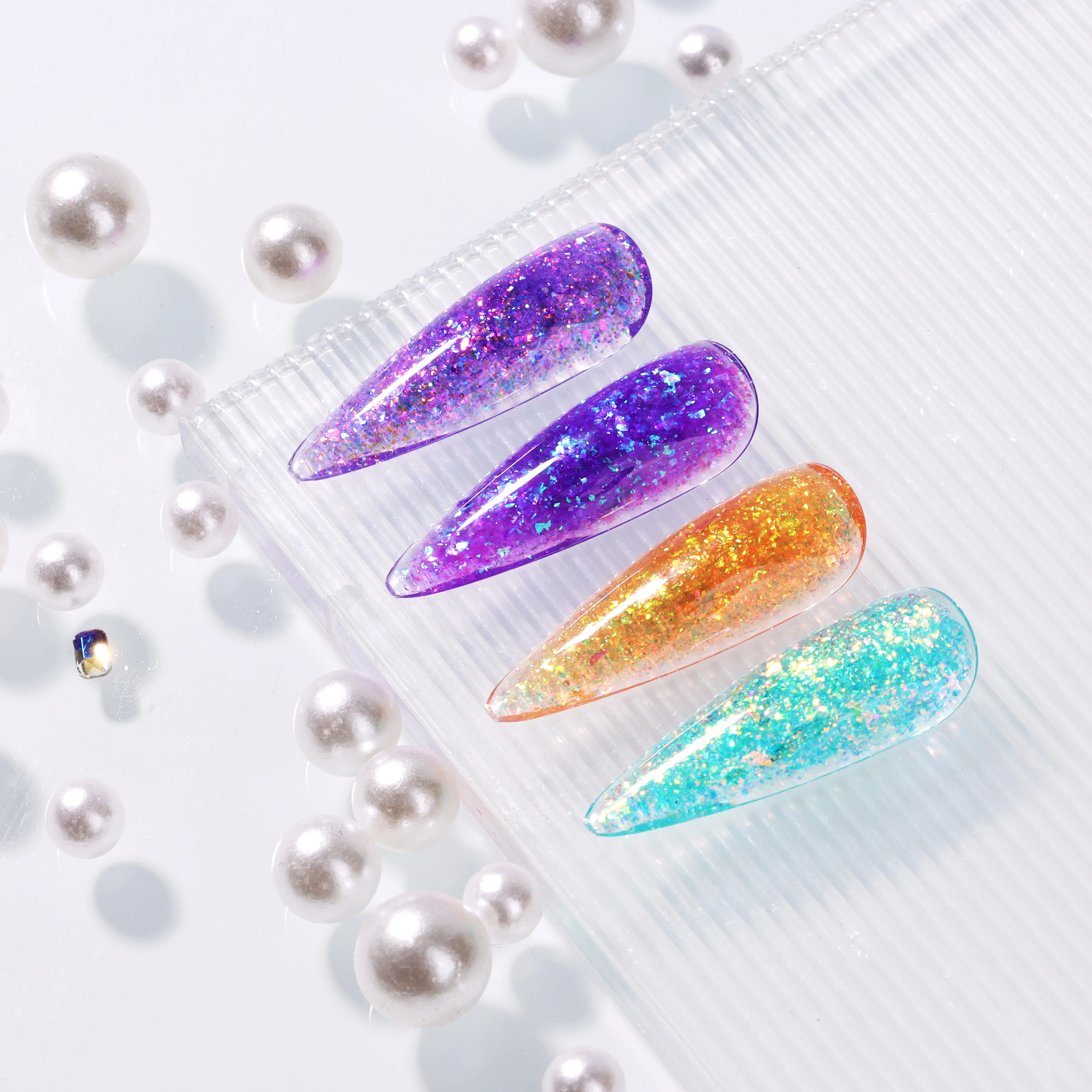 KINNCO Rosy clouds yuki UV builderGel  Quick Nail  Polish Crystal Photo therapy  False Nails Art Glue 2KG