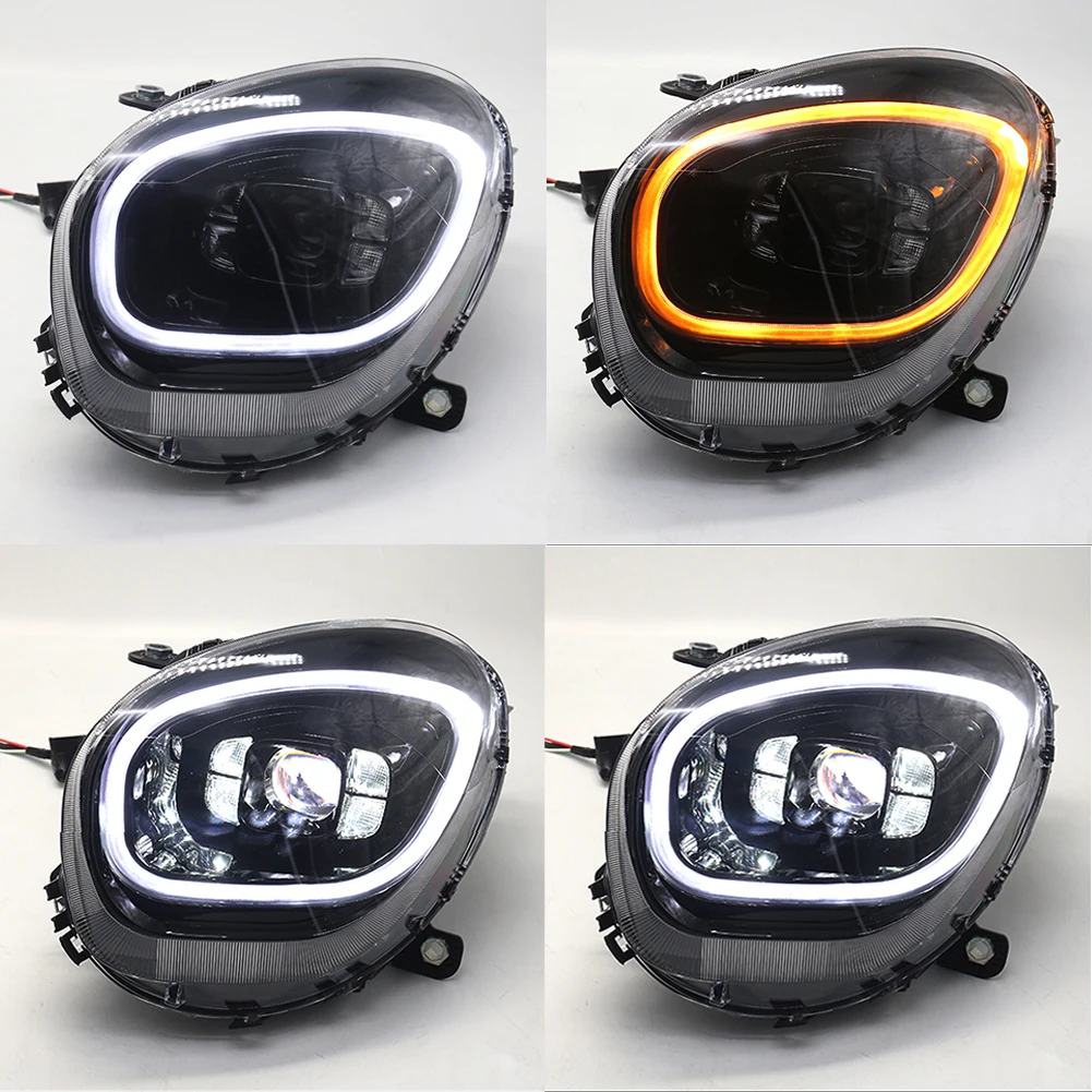 Factory Manufacturer R60 head Lights LED Sequential for Cooper works headlight For BMW Mini