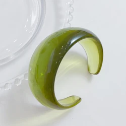 Fashion Jewelry Moden girl women party bangles acrylic lucite cuff bracelet