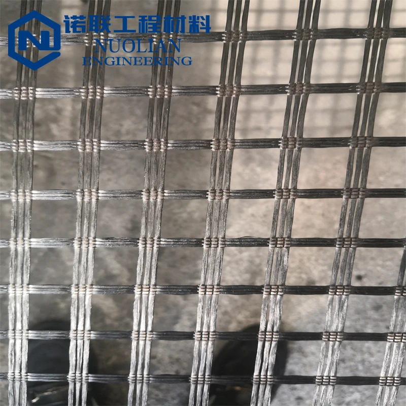 50-50KN 80-80KN 100-100KN 200-200KN Biaxial Fiberglass Yarn Geogrid Price for Bitume Road Repair Factory Price