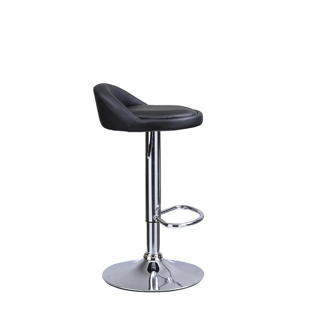 Anji WEIHAO commercial bar stools for bar and restaurant red stools bar chairs kitchen luxury Faux Leather material