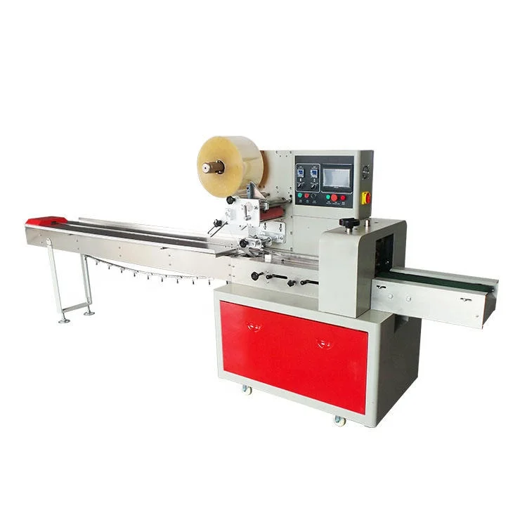 Mvckyi Fully automatic horizontal wrapping flow pack packing machine ice cream lolly popsicle packaging machine