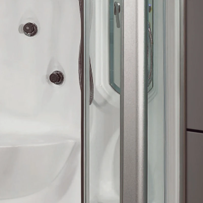 luxury bathroom steam bath sliding door shower room