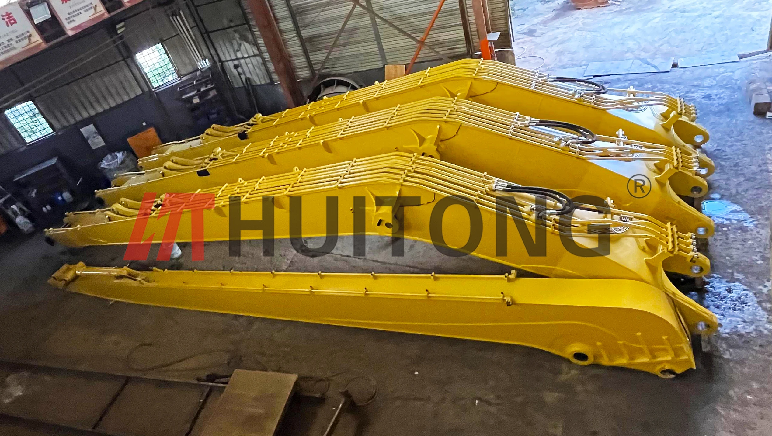 Huitong high quality factory direct sales Excavator Long reach boom,  after-sales service, private customization-001