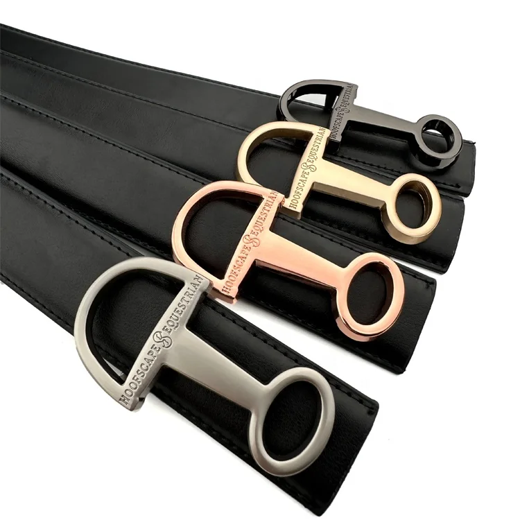 Wholesale Private Logo Unisex Electroplating Zinc Alloy Eco-friendly Metal Belt Buckle for Daily Wear