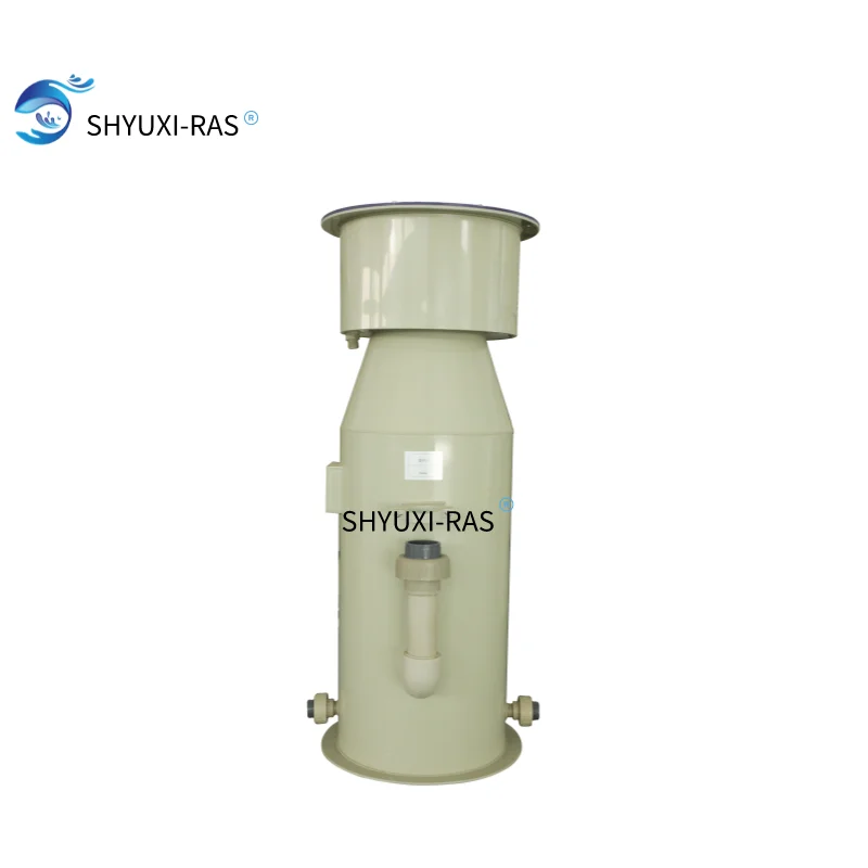 Aquaculture water treatment mechanical Protein skimmer for marine fish egg incubation