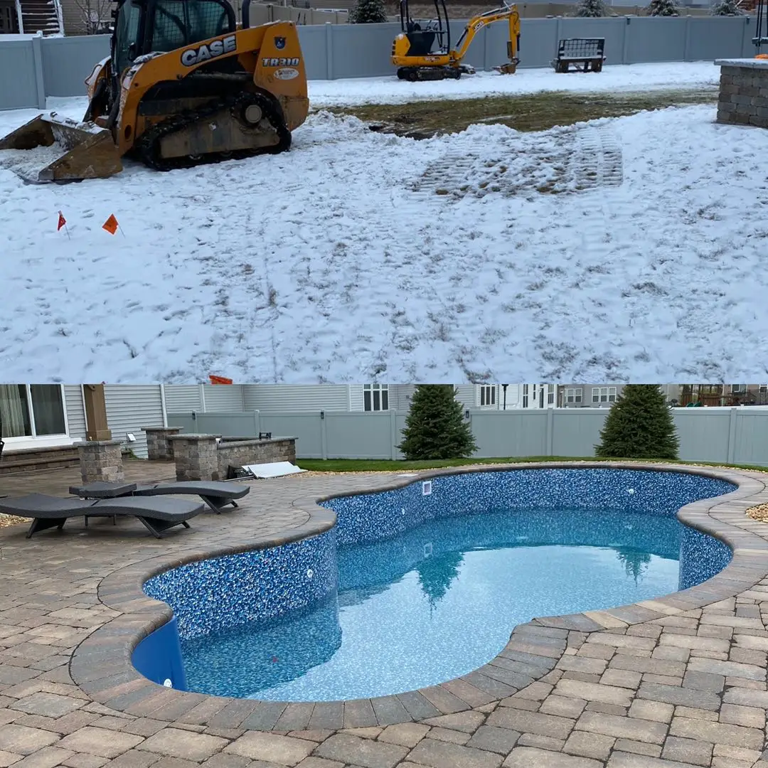 
Wholesale pebble stone swimming pool liner/pvc pool liner material 