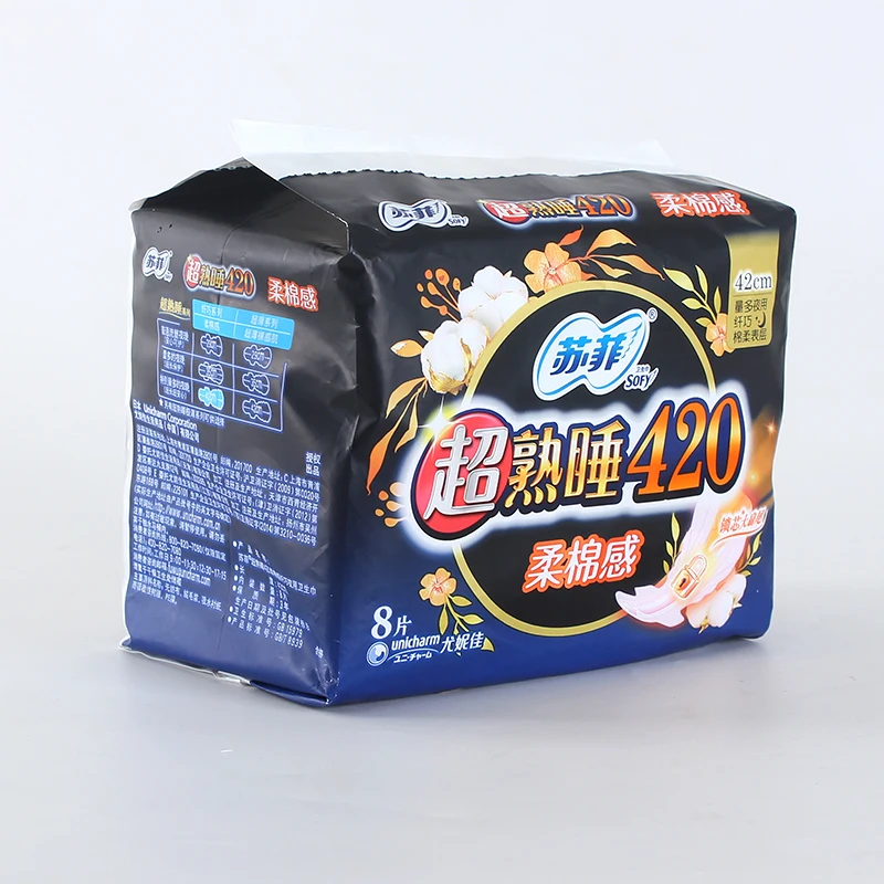 Фабричная оптовая продажа, ультратонкая и супер впитывающая женская гигиеническая прокладка для салфеток