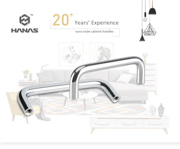 Hot selling u shaped furniture cabinet pull handle D shape pull knob drawer pull handles