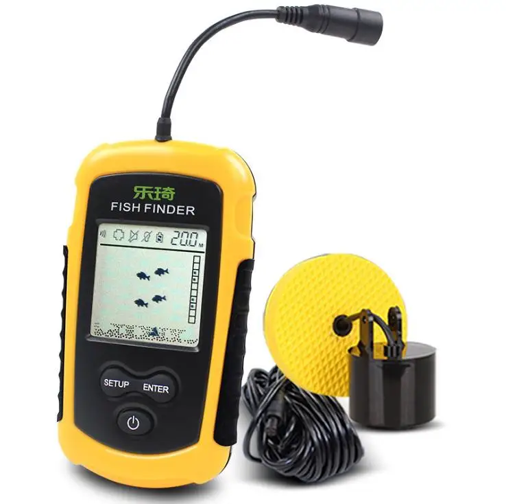 Depth Underwater Wireless Fish Finder Echo Sounder Phone Bluetooth Smart Visual HD Sonar Fishing Measure