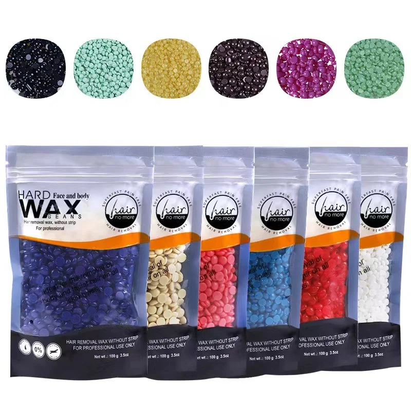 Professional hard wax bean  depilatory wax for hair remove use