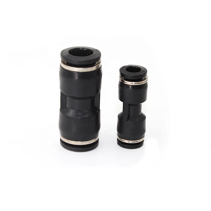 BSP plastic body pneumatic tube fittings manufacture China manufacturer,push to connect air fitting pneumat cylinder connectors
