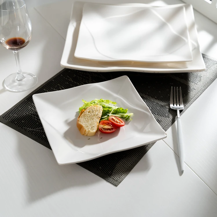 Manufacture supply 100% melamine dish plate ware ,cool melamine table plates set