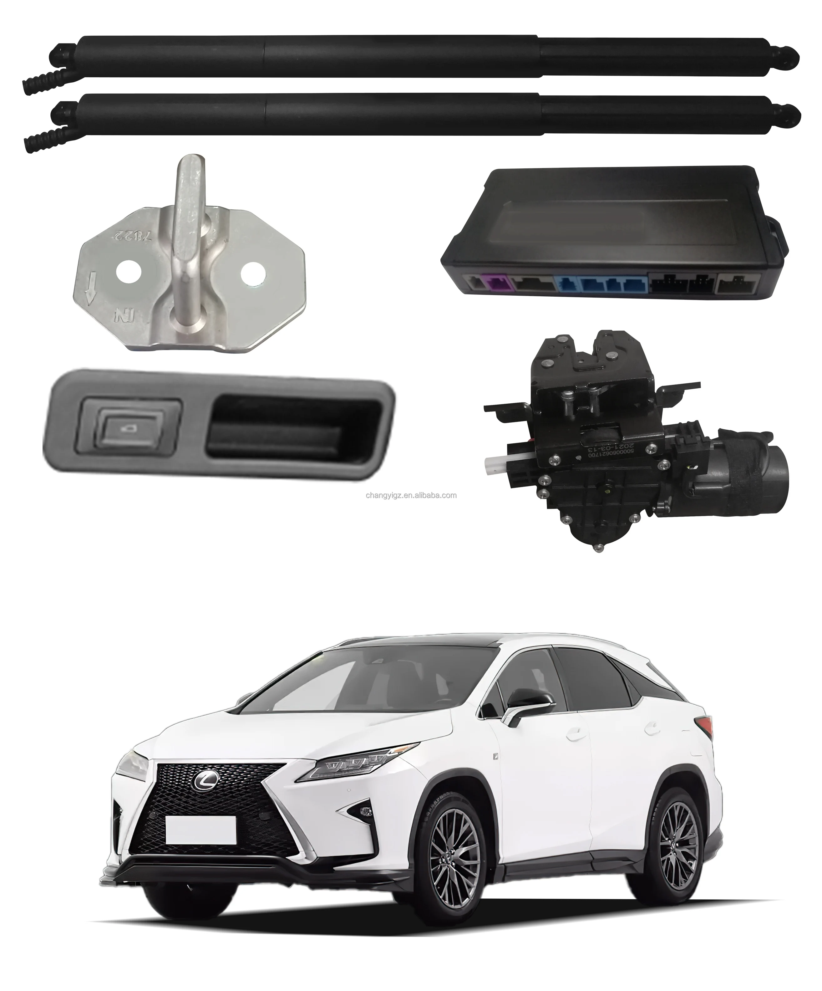 High Quality Tailgate Handle aftermarket power lift gate Trunk Opener Tailgate Car Electric Tail Gate Lift for LEXUS RX 2016+