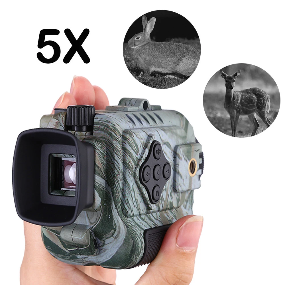 Monocular Night Goggles Vision P4 Digital IR Illumination Digital Night Vision Camera