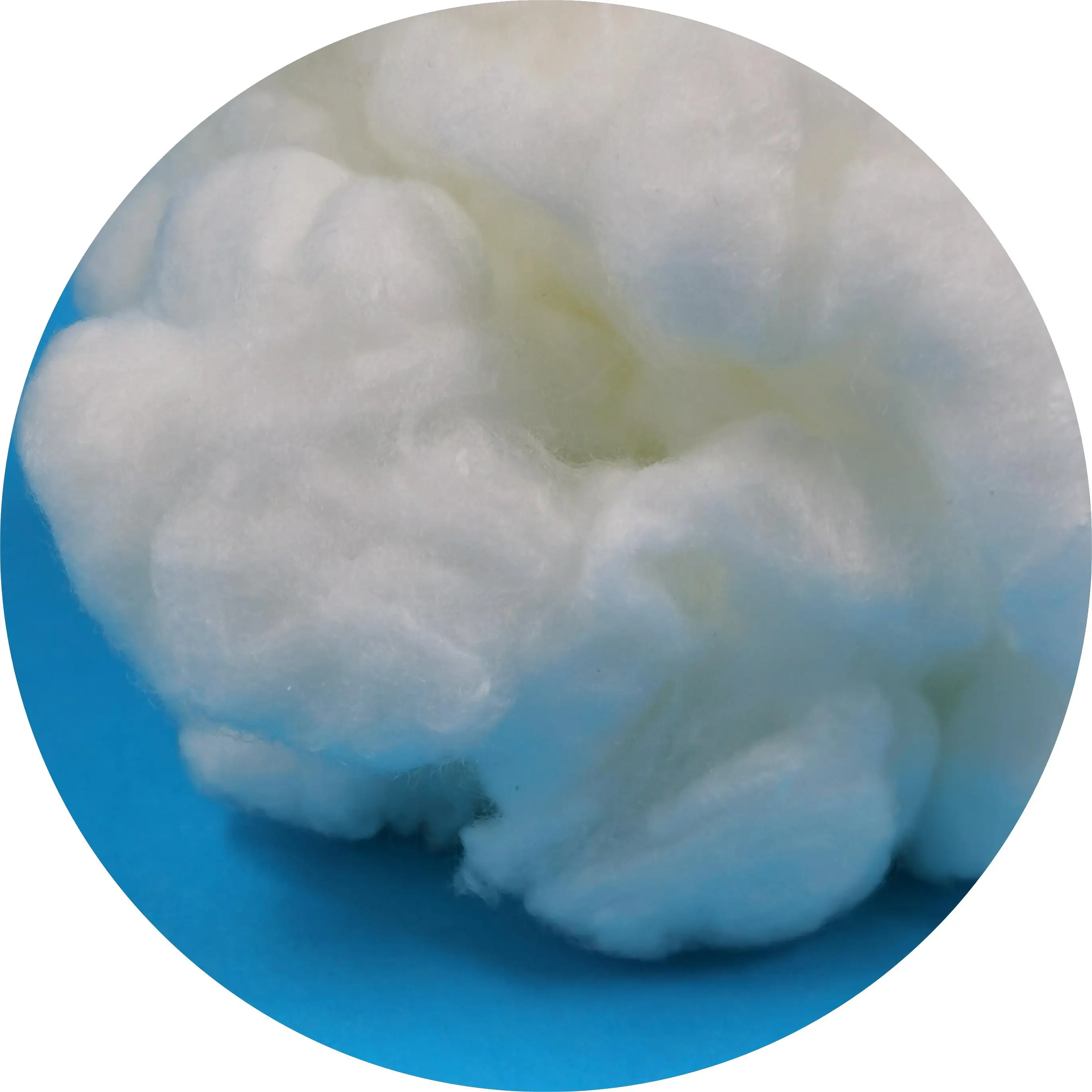 PCM Phase Change PE/PP Based Bico Staple Fiber for Spinning