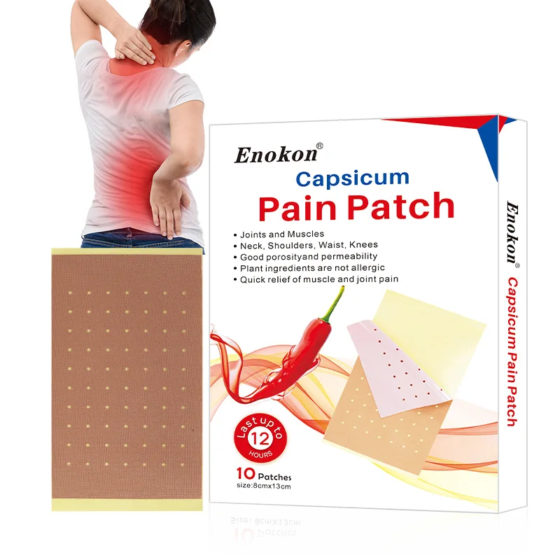 OEM service pain relief patch porous capsicum plaster supplier