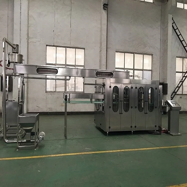 
Gas Water Soft Drink Redbull Bottle Filling Machine For Carbonated Beverage 