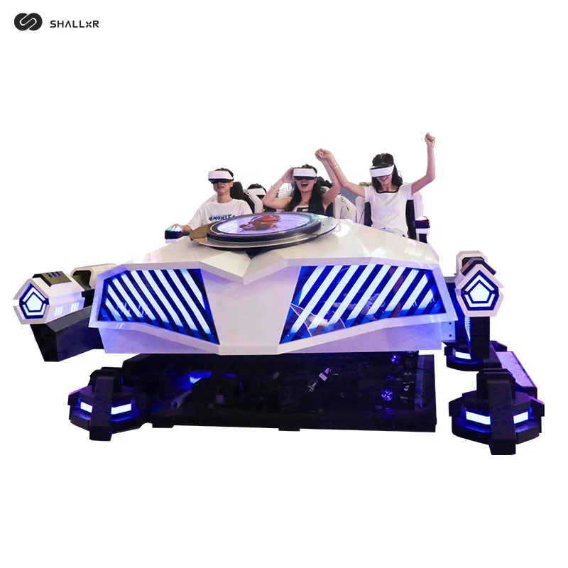 ShallxR Flight Simulator Cockpit 6 Seats 9D VR Cinema VR Game Virtual Reality Cinema Machine