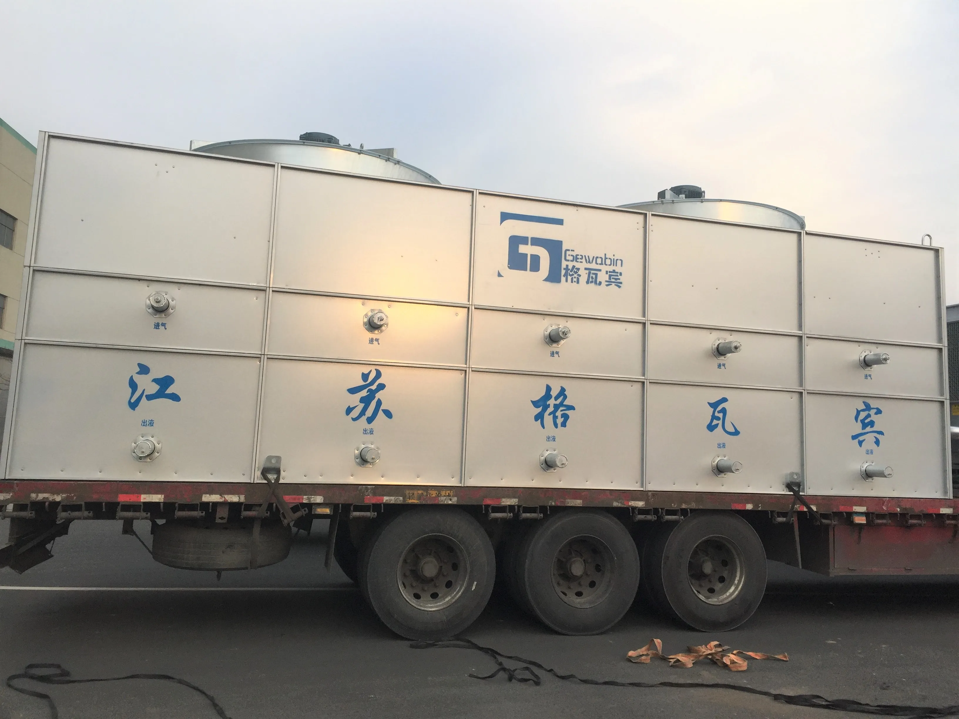hot sale Ammonia Gas Cooling Tower Water Cooling Tower Cube Evaporative Condensers