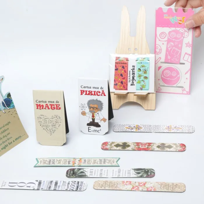 Высококачественный милый многоразовый магнит на холодильник персонализированные Мультяшные закладки бумажные магниты для книг