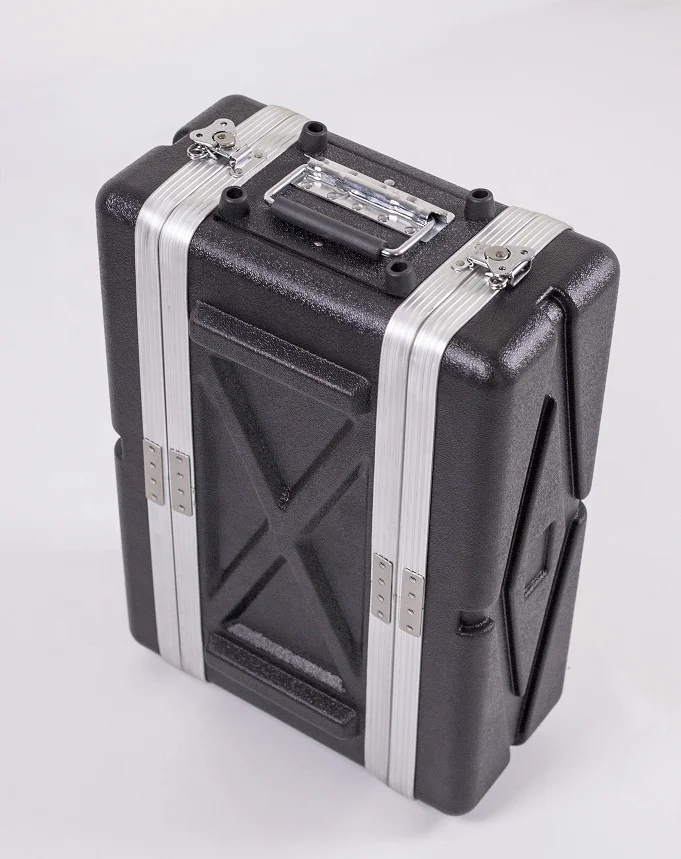 Audio Amplifier Case Aluminum Frame Microphone / Mixer Case Speaker Box