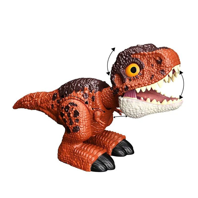 Kids Educational Multi Joint Dinosaur Toys Model Cute Robot Electric Cartoon Dinosaur Toy With Sounds