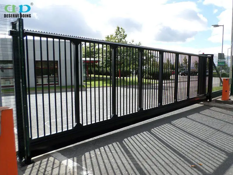 Hot Sale Automatic Sliding Main Gates Designs Cantilever Driveway Sliding Gate