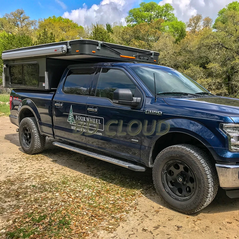 Mobile pickup camper truck mobile pop top 	pick up truck canopy camper