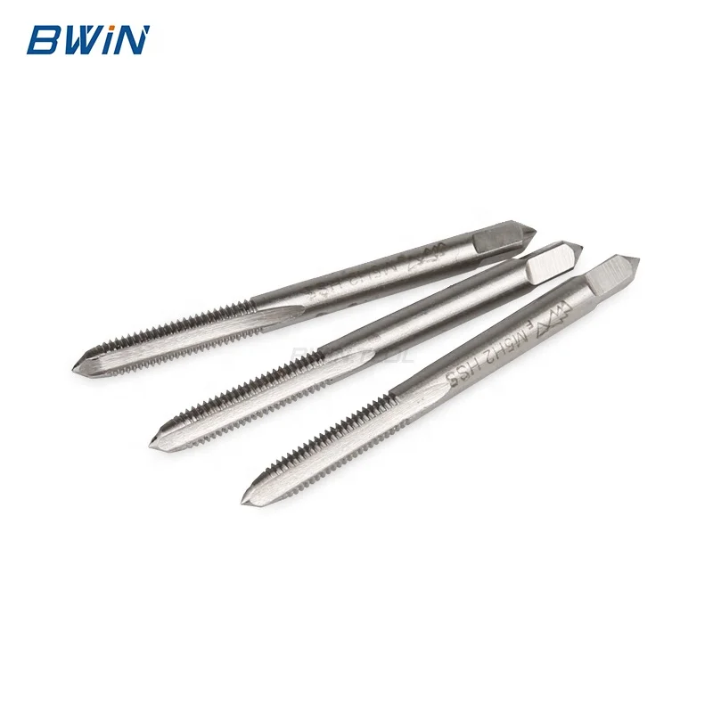 BWIN OEM factory Thread customized cutting Machine Tap and dies HSS straight spiral flute Screw Tap