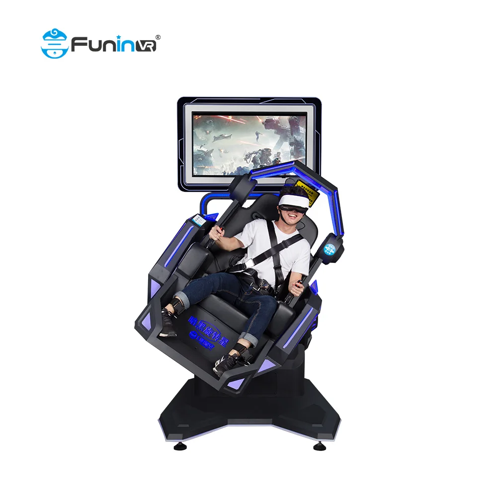  Самый реалистичный симулятор полета Funin VR виртуальной реальности 4D 5D 7D 9D кинотеатр макс. на 360