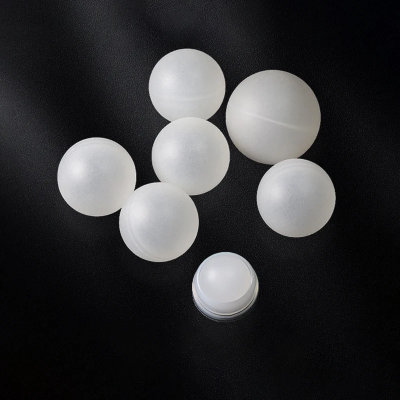 Bulk 1 inch 25.4mm 35.56mm PP polypropylene hollow plastic floating balls for deodorant roll on ball