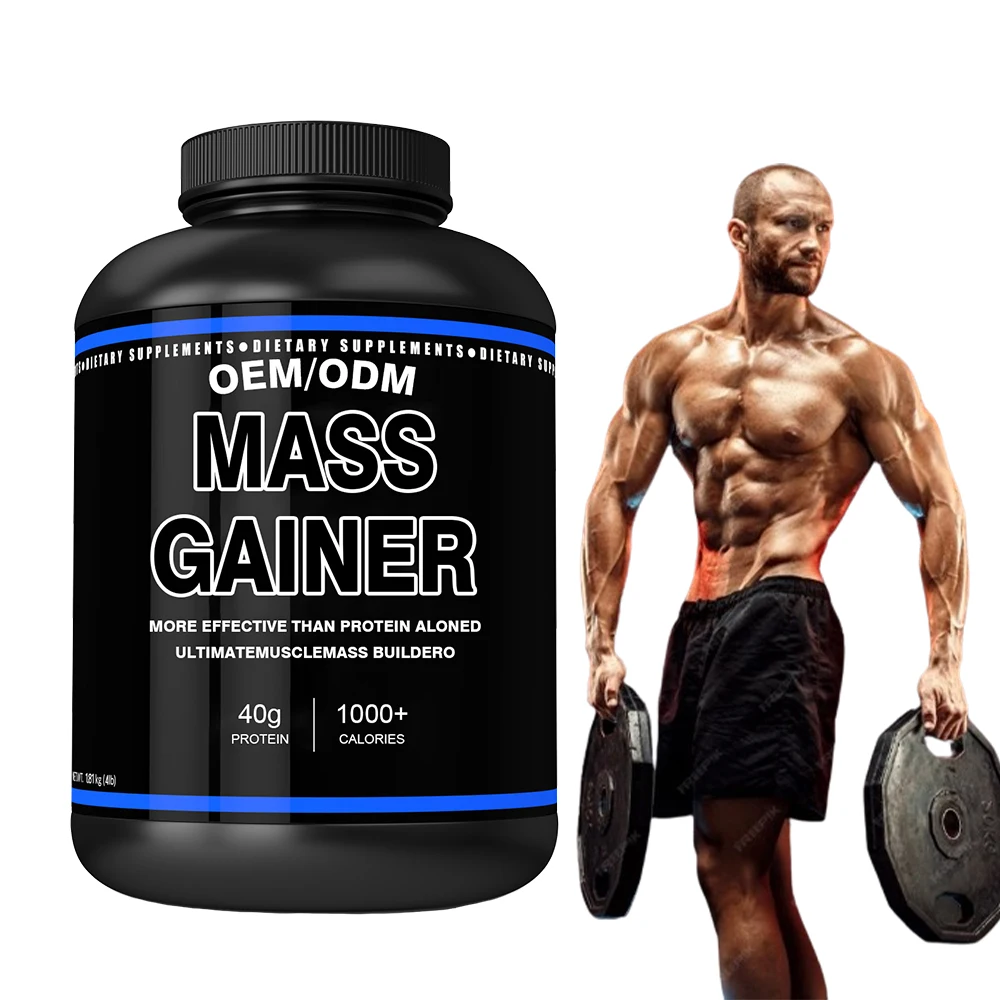 Oem индивидуальная формула ароматизатор Спортивные Добавки порошок массовый Гейнер для сильных мышц и