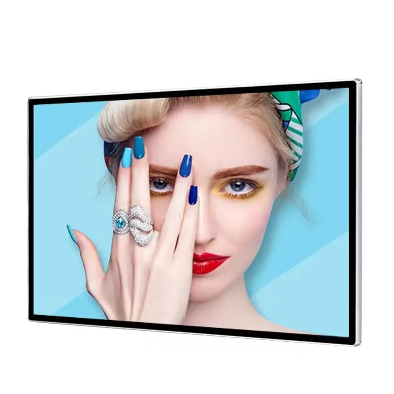 55 65 Inch Android Systemadvertising lcd displayer Monitor Wall Mounted LCD Advertising Display lcd display for advertising