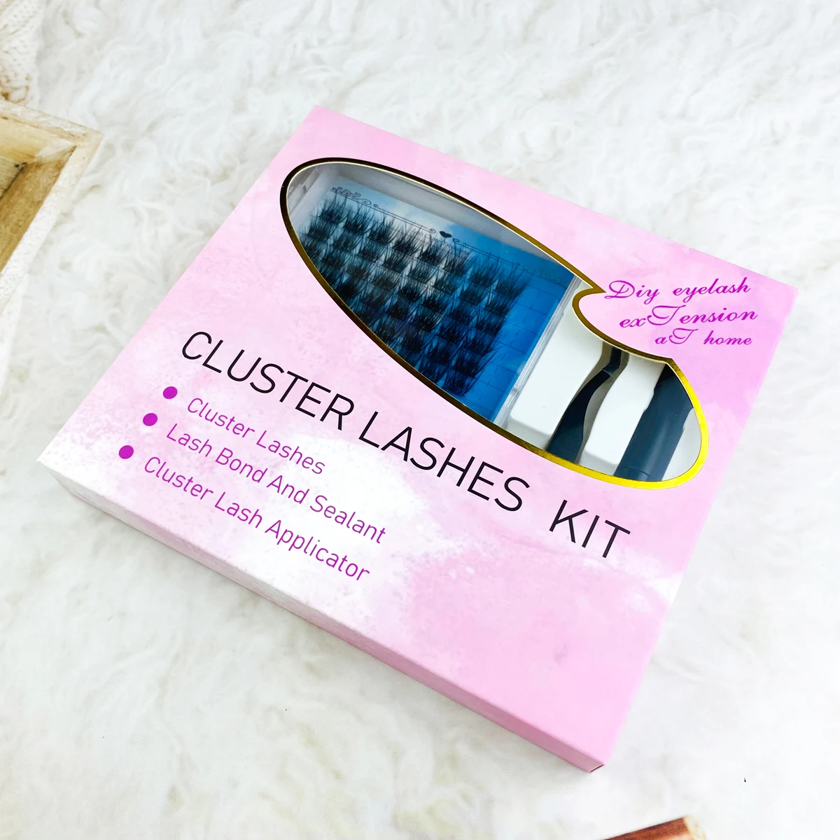 Factory Wholesale New style DIY Eyelash Extention KIt Lash Clusters Private Label Segment Eyelashes