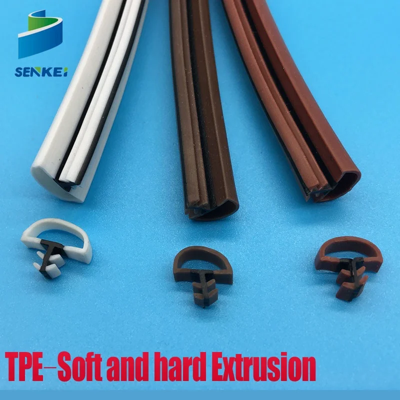 
T Shaped Rubber Seal TPE Rubber EPDM Weather Strip 