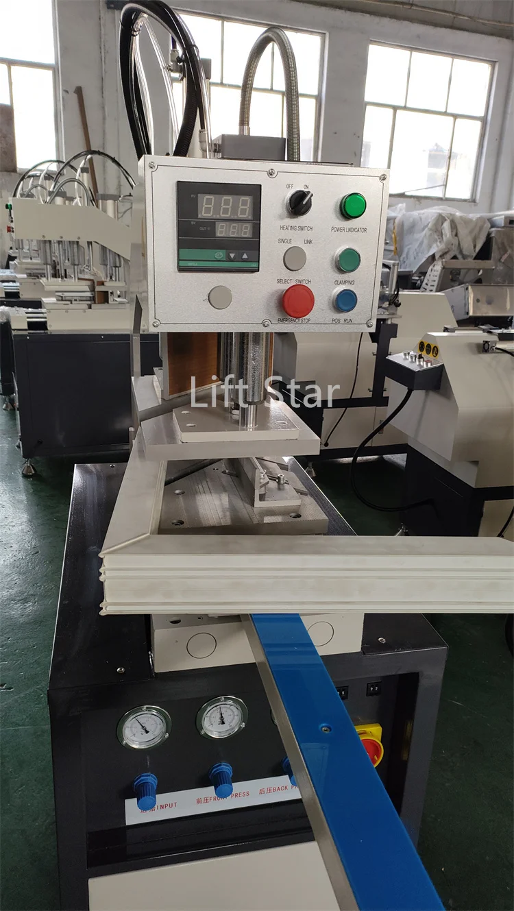 Factory directly sale single head upvc window welding machine for sale