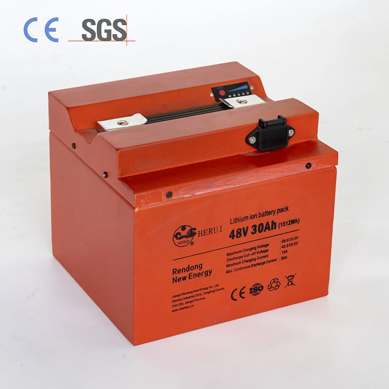 Deep cycle 48v 60v 72v 30ah 40ah 50ah Lifepo4 Lithium Battery For Electric Bike motorcycle