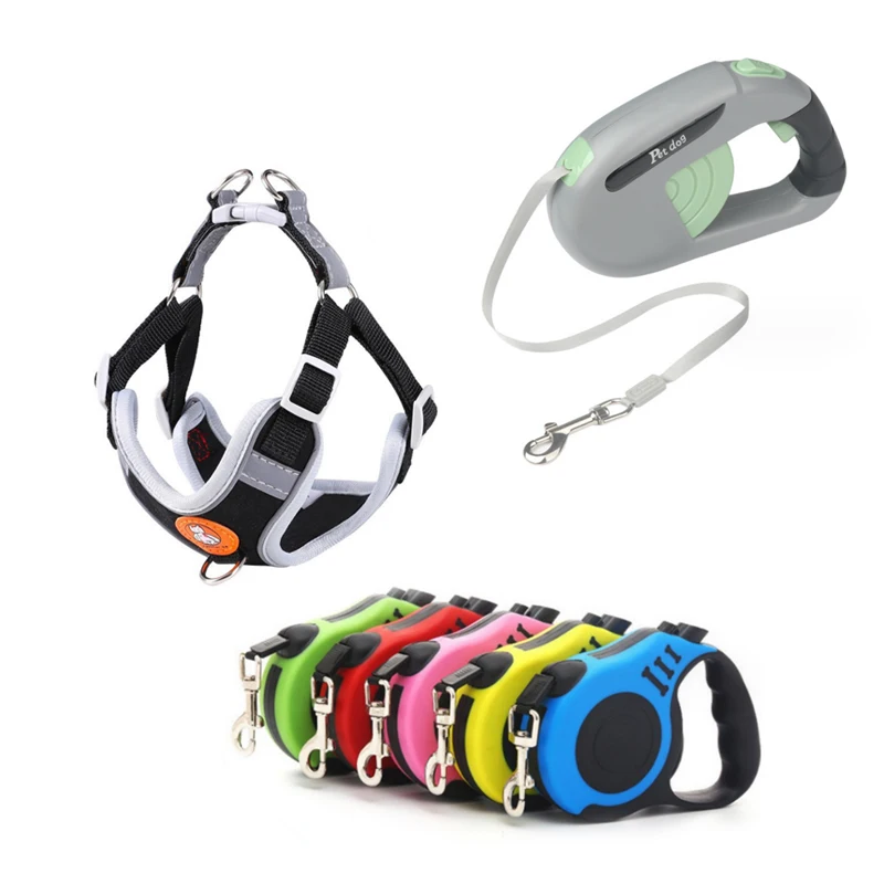 Factory Wholesale New Arrival Nylon PVC Coated Dog Collar, and Pet Leash with Zinc Alloy Buckles Pet Lead/