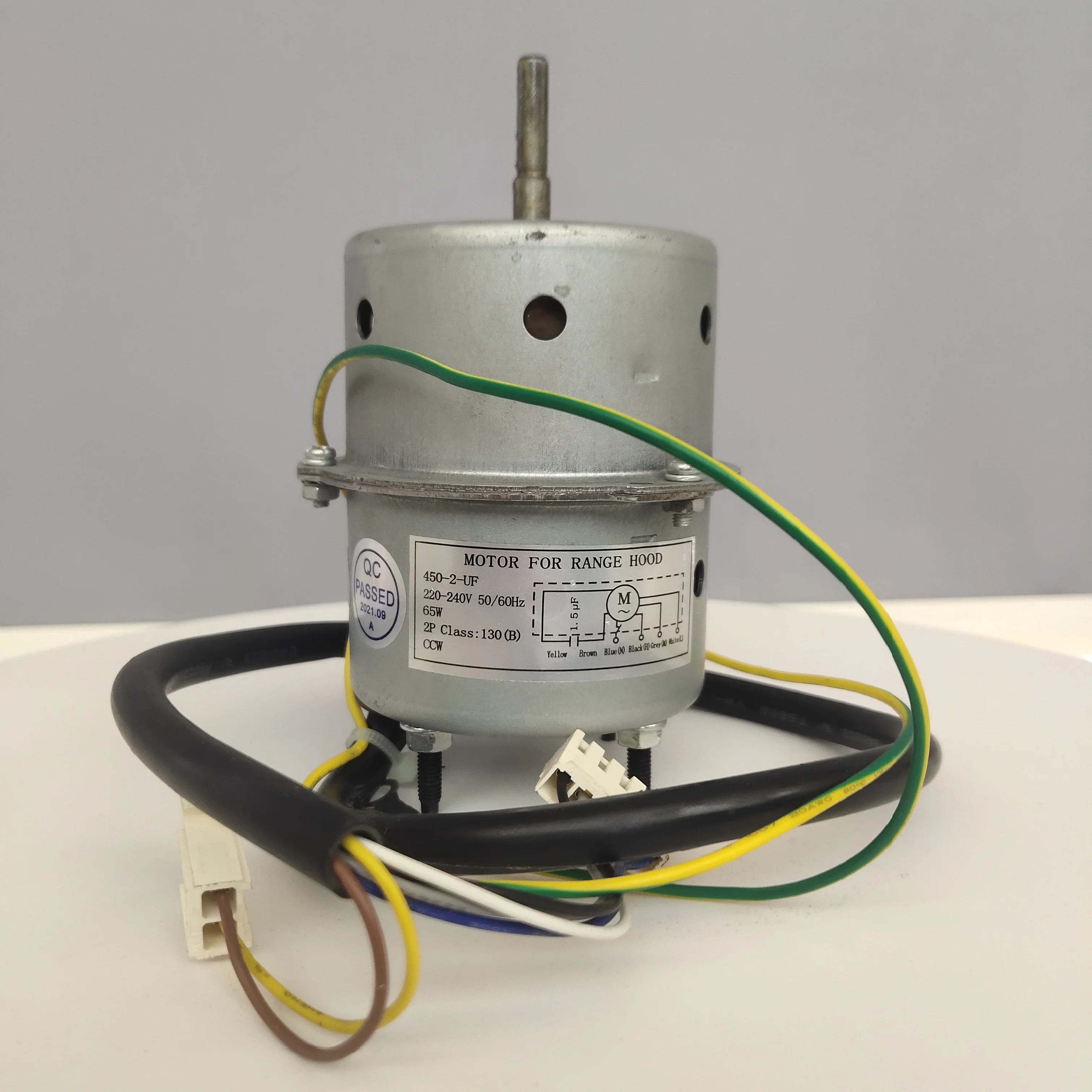 450-2-UF type ac capacitor kitchen range hood motor
