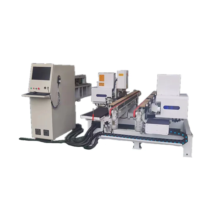 Latest Design Multi Drilling Machine Woodworking Machine Cnc Hole Drilling Machine For Making Wooden Door Lock Hole